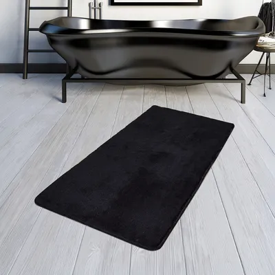 Produktbild von Bosdela Badezimmerteppich Set - 80x140 cmSchwarz