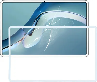 Produktbild von Für Huawei MatePad Pro 12.6 2021 Front Screen Glas Display Digitizer LCD Weiß