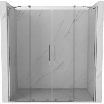 Obrázok produktu pre Mexen Velar Duo posúvacie sprchové dvere 180 cm, Priehľadné, Chrómová - 871-180-000-02-01