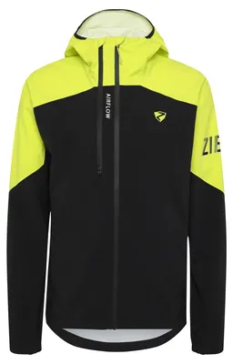 Produktbild von Ziener NEMIL-Z, Erwachsener, Männlich, Schwarz, Limette, Jacke, Fahrradfahren, Freizeitsport