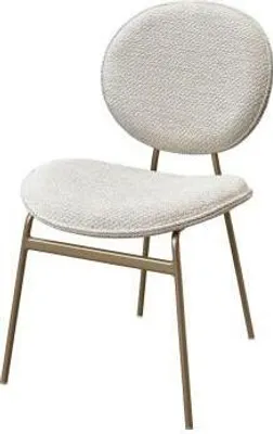 Productafbeelding van Moderne gestoffeerde eetkamerstoelen, design keukenstoelen, set van 6 fauteuilstoelen
