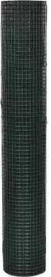Image de vidaXL Clôture en fil de fer pour poules Galvanisé avec revêtement PVC 25x1 m Vert