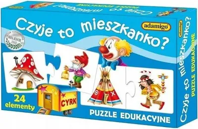 Obrázek produktu pro ADAMIGO Čí je to byt? - puzzle 06656