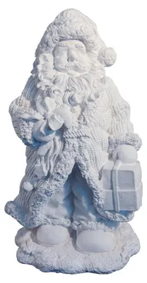 Immagine prodotto di Ismare Keramiek decorazione di Babbo Natale con cappotto lungo e regalo