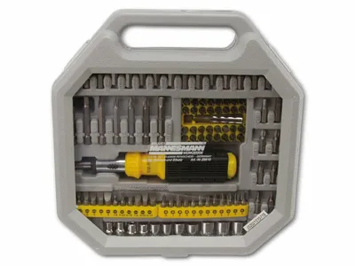 Produktbild von Brüder Mannesmann Schraub- und Bitsatz 101 tlg.