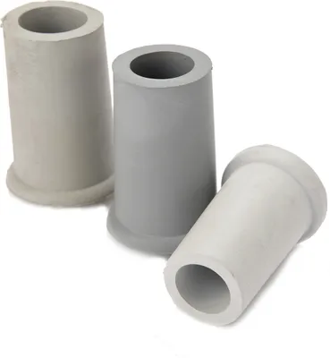 Produktbild von Gummipuffer für Stöcke und Schirme 18 mm hellgrau