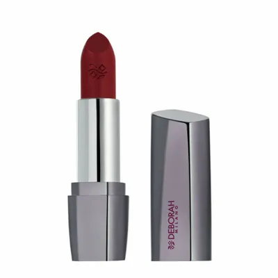 Immagine prodotto di Deborah Milano Milano Red Long Lasting Lipstick, Rosso, Red Brownie, 1 colore, rossetto, donna, opaco, satinato