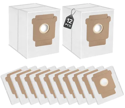 Produktbild von Staubsaugerbeutel - 12 Stück - Ersatzbeutel für Saugroboter - Kompatibel mit 105, 405, 505, i7, i7+, i7Plus, i8, i8+, i3, i3+, i4, i4+, i6, i6+, j7, j7+, s9, s9+, s9Plus