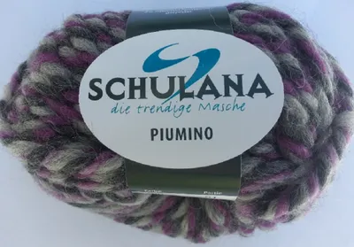 Produktbild von Schulana Piumino Color Fb.200 grau-dklgrau-violett