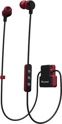 Produktbild von Pioneer ClipWear Active, Kabellos, 20 - 20000 Hz, Sport, Kopfhörer, Schwarz, Rot