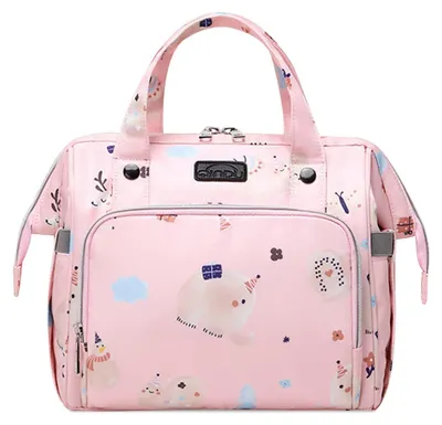 Imagen del producto de Mochila multifuncional para pañales, ideal para bebés, impermeable y ligera