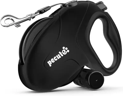 Productafbeelding van Rollijn voor honden - 10 m - 360° klitvrij - antislip handgreep - snelremknop - tot 50 kg