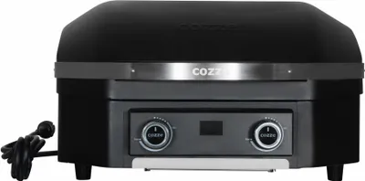 Zdjęcie produktu dla Cozze E300 grill elektryczny 2100 W 2 strefy grillowania BBQ camping gotowanie grillowanie