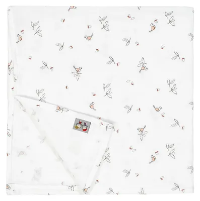 Image de Bavoir Melody - 60 x 60 cm - Blanc | par SEVIRA KIDS