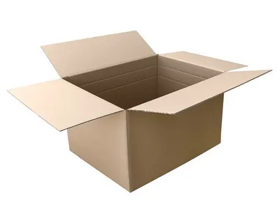 Produktbild von 6x Faltkarton  800x600x(400)-600mm (Außenmaß) mit variabler Höhe 2-wellig braun