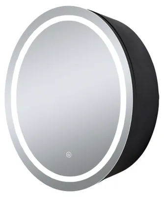 Image de SensaHome armoire de toilette avec éclairage LED - armoire de salle de bain - 3 couleurs LED - 50 x 50 cm