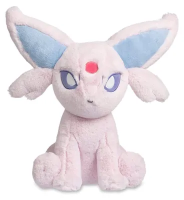Produktbild von Pokémon Center Psiana (Espeon) Kuschelige Freunde Plüsch – 38 cm