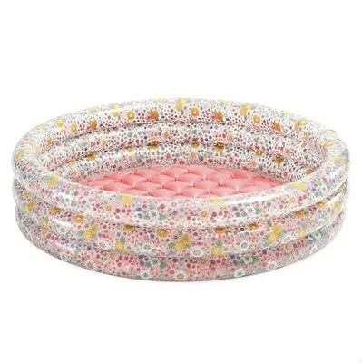 Produktbild von INTEX 58427NP - Planschbecken - Sweet Blossom (86x25cm) Babypool aufblasbarer Boden