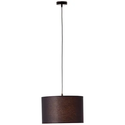 Produktbild von BRILLIANT Pendelleuchte Esher | moderne und schlichte Deckenleuchte | 38cm | schwarz | 1x E27 max. 40 W