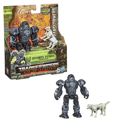 Produktbild von Transformers Optimus Primal, 6 Jahr(e), Kunststoff, Grau, Weiß