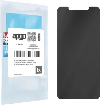 Produktbild von apgo Displayschutzglas Anti-Spähen Schutzglas für Nokia 5.1 Plus (Nokia X5) - Blickschutzglas Bildschirmschutz, 7H Hybrid Schutzglas mit Keramikbeschichtung [Matt, Full Glue, Anti-Spy]
