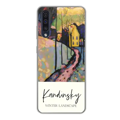 Produktbild von MuchoWow® Handyhülle Schutzhülle Hülle für Samsung Galaxy A50 Winterlandschaft - Wassily Kandinsky Silikon Softcase Handy Hülle - Mobiltelefonhülle