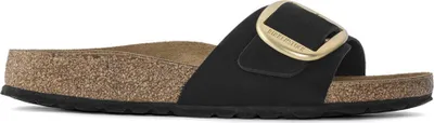 Produktbild von Birkenstock madrid big buckle Pantolette schwarz in Gr. 38