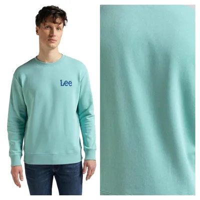 Produktbild von LEE Herren, Sweatshirt WOBBLY LEE SWS, M, Blau, ralph, lauren, pullover