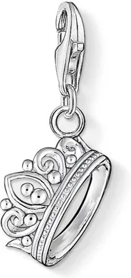 Produktbild von Damen Charm-Anhänger Krone aus 925er Silber von Thomas Sabo