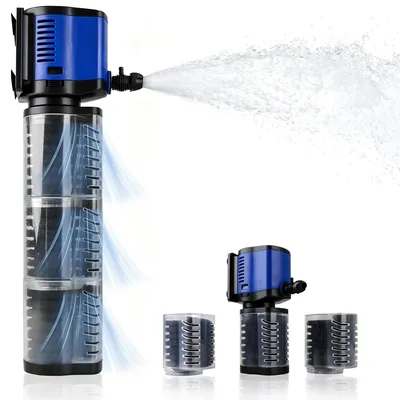 Aquarium Innenfilter 1500 l/h für 300-750 l, mit Trockenlaufschutz