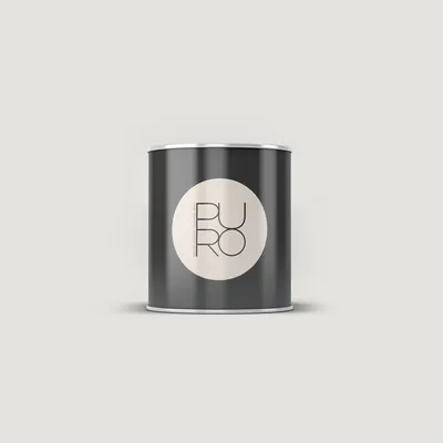 Produktbild von Wandfarbe Creme | PURO Creamy Grey | Exklusive Innendispersion Hohe Farbintensität | 2.5 Liter