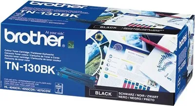 Image de Brother Toner TN-130BK - Schwarz - Kapazität: 2.500 Seiten (TN130BK)