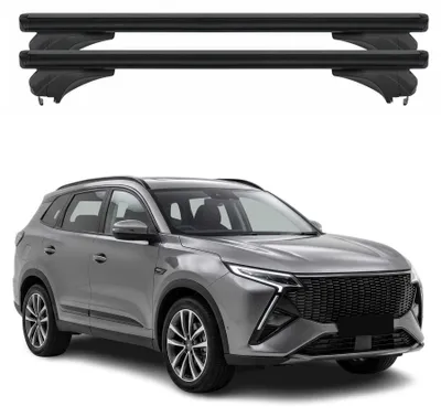 Produktbild von Menabo Dachträger für Sportequipe 8 2023-2026 Abschließbar Aluminium Schwarz 2x, KI-generiertes Bild