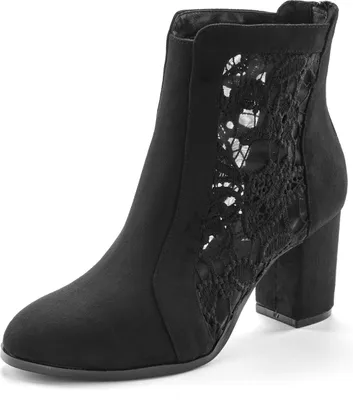 Produktbild von LASCANA High-Heel-Stiefelette Ankle Boot, Stiefel, schwarz Größe 39