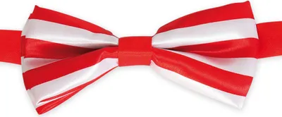 Produktbild von Fliege Schleife Kölle Alaaf Rot Weiß ca. 12 cm Breite Karneval Party Cosplay