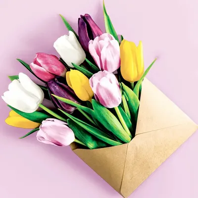 Produktbild von 20 Servietten Garden Greetings - Blumen im Umschlag 33x33cm