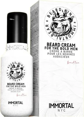 Immagine prodotto di CREMA PER BARBA IMMORTAL - 100 ml