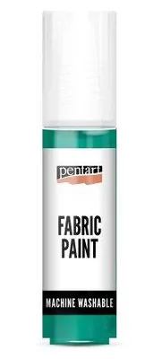 Obrázek produktu pro Barva na světlý a tmavý textil PENTART 20 ml TYRKYSOVÁ ZELENÁ