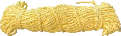 Produktbild von Ø 6 mm x 100 m Baumwollkordel Kordel Baumwolle 100 % Baumwollschnur Gelb Ø 6 mm