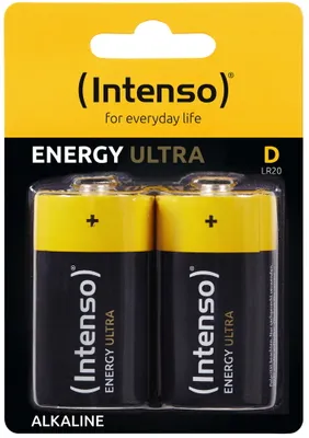 Produktbild von Batterie Alkaline, Mono, D, LR20, 1.5V Energy Ultra, Retail (2-Pack)