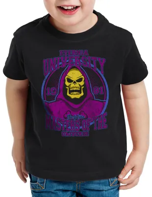 Produktbild von style3 Eternia University Kinder T-Shirt he masters universe man anime