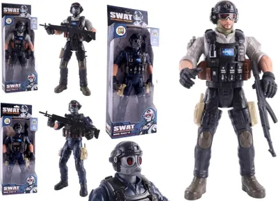 Obrázok produktu pre Figurka akcji Siły Specjalne policjant mix