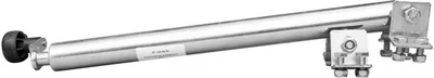Produktbild von UNITRAILER Kurbelheber für Kippanhänger, 1000 kg, Rohr 42 mm, Hub 500-865 mm, Hubweg 365 mm, zum Kippen und Entladen, für Autotransporter Anhänger