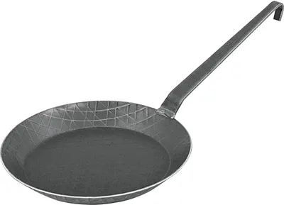 Produktbild von TURK Kovaná pánev s hákovou rukojetí Ø24cm černá