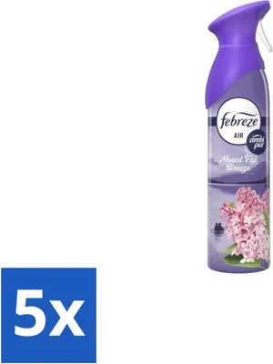Produktbild von Febreze Raumspray Mount Fuji Breeze 185 ml - Vorteilspack - 5 Stücke