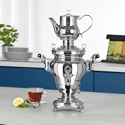 Produktbild von BEEM Samowar Odessa 3l 1800 W Semaver Teebereiter Teekocher