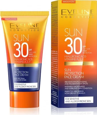 Produktbild von Eveline Cosmetics - Sonnencreme - Sun Protection Gesichtscreme Spf30