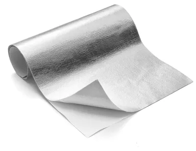 Produktbild von Selbstklebende Hitzebeständige Isoliermatte 101x101cm Aluminium