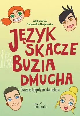 Produktbild von Język skacze buzia dmucha ćwiczenia logopedyczne dla malucha
