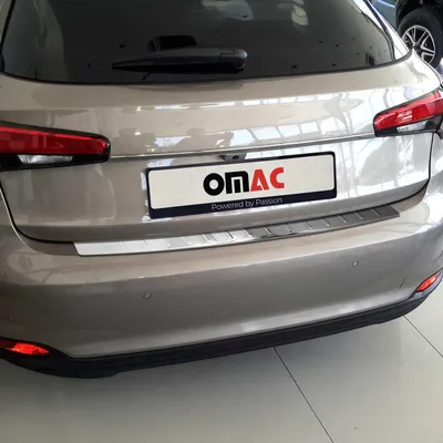 Image de Protection Seuil de Pare-chocs Arriére pour Fiat Tipo Avant 2015-2025 Acier